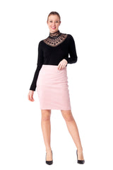 Laredo Vegan Suede Skirt